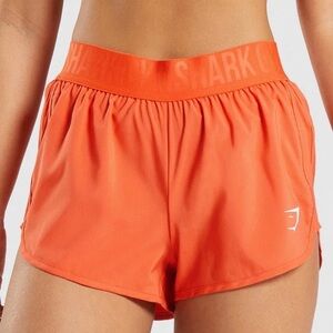 Gymshark Training Loose Fit Shorts - Papaya Orange (Medium)